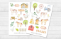 Preview: Bauernhof Sticker Set