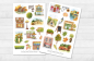 Preview: Town Autumn Sticker Set