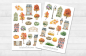 Preview: Autumn Houses Sticker Set