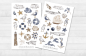 Preview: Maritimes Sticker Set