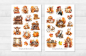 Preview: Herbst Sticker Set