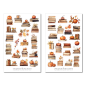 Preview: Books Autumn Sticker Set