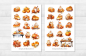 Preview: Pumpkin Dessert Sticker Set