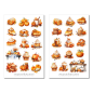 Preview: Pumpkin Dessert Sticker Set