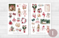 Preview: Christmas Girls Sticker Set