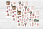 Preview: Christmas Girls Sticker Set