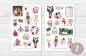 Preview: Christmas Girls Sticker Set