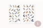 Preview: Birds Sticker Set