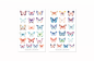 Preview: Schmetterlinge Sticker Set