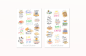 Preview: Bücher Sprüche Sticker Set
