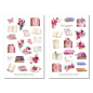 Preview: Pink Books Sticker Set