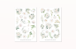 Preview: White Roses Sticker Set