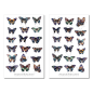 Preview: Dark Butterflies Sticker Set