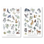 Preview: Forest Animals Sticker Set