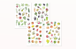 Preview: Fruit and Vegetable Sticker Set