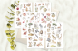 Preview: Tiere und Pflanzen Afrikas Sticker Set