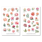 Preview: Peony Sticker Set