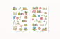 Preview: Colorful Books Sticker Set