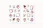 Preview: Cherry Blossom Sticker Set