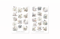 Preview: Bücher Vintage Sticker Set
