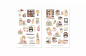 Preview: Bücher Sticker Set