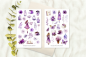 Preview: Purpur Sticker Set