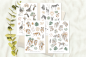 Preview: Wildtiere Afrika Sticker Set