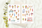 Preview: Eis Sticker Set