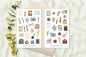 Preview: Briefe Sticker Set
