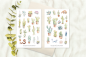 Preview: Kaktus Sticker Set