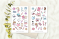 Preview: Medizin Sticker Set