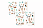 Preview: Kaffee Sticker Set