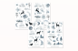 Preview: Waldtiere Sticker Set