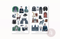 Preview: Dark Academia Sticker Set