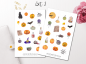 Preview: Halloween Sticker Set