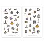 Mobile Preview: Cute Halloween Sticker Set