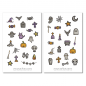 Preview: Cute Halloween Sticker Set