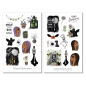 Preview: Girls Halloween Witch Sticker Set