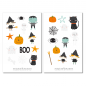 Preview: Halloween Kids Sticker Set