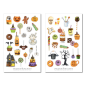 Preview: Halloween Süßigkeiten Sticker Set