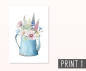 Mobile Preview: Flowers Postcards Set - DIN A6
