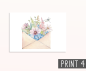 Mobile Preview: Flowers Postcards Set - DIN A6