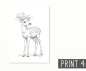 Preview: Postkarten Baby Waldtiere