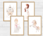 Preview: Prinzessin Poster - DIN A5, DIN A4