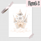 Preview: Prinzessin Poster - DIN A5, DIN A4