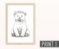 Preview: Poster Baby Waldtiere