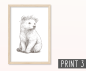 Preview: Poster Baby Waldtiere