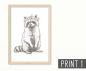 Preview: Poster Waldtiere