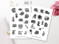 Preview: Vintage Objects Sticker Set