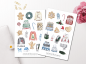 Preview: Ugly Christmas Sweater Sticker Set